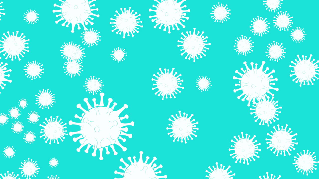 Sfondo bianco e verde acqua adattabile che puoi usare per presentazioni.