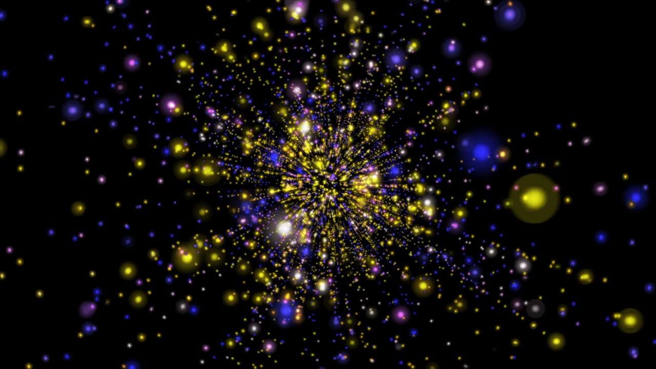 추상적인 입자, 은하, 별