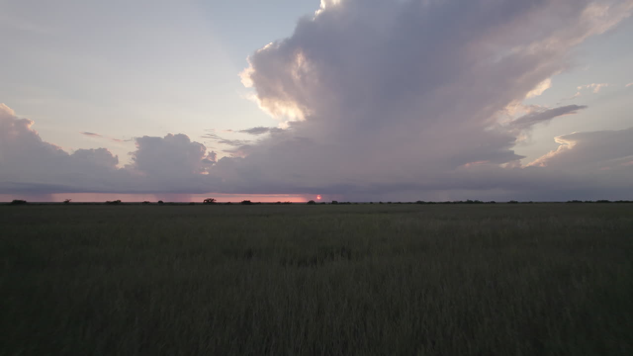 Everglades Sawgrass Wetland Slough Marsh Sunset River Aerial