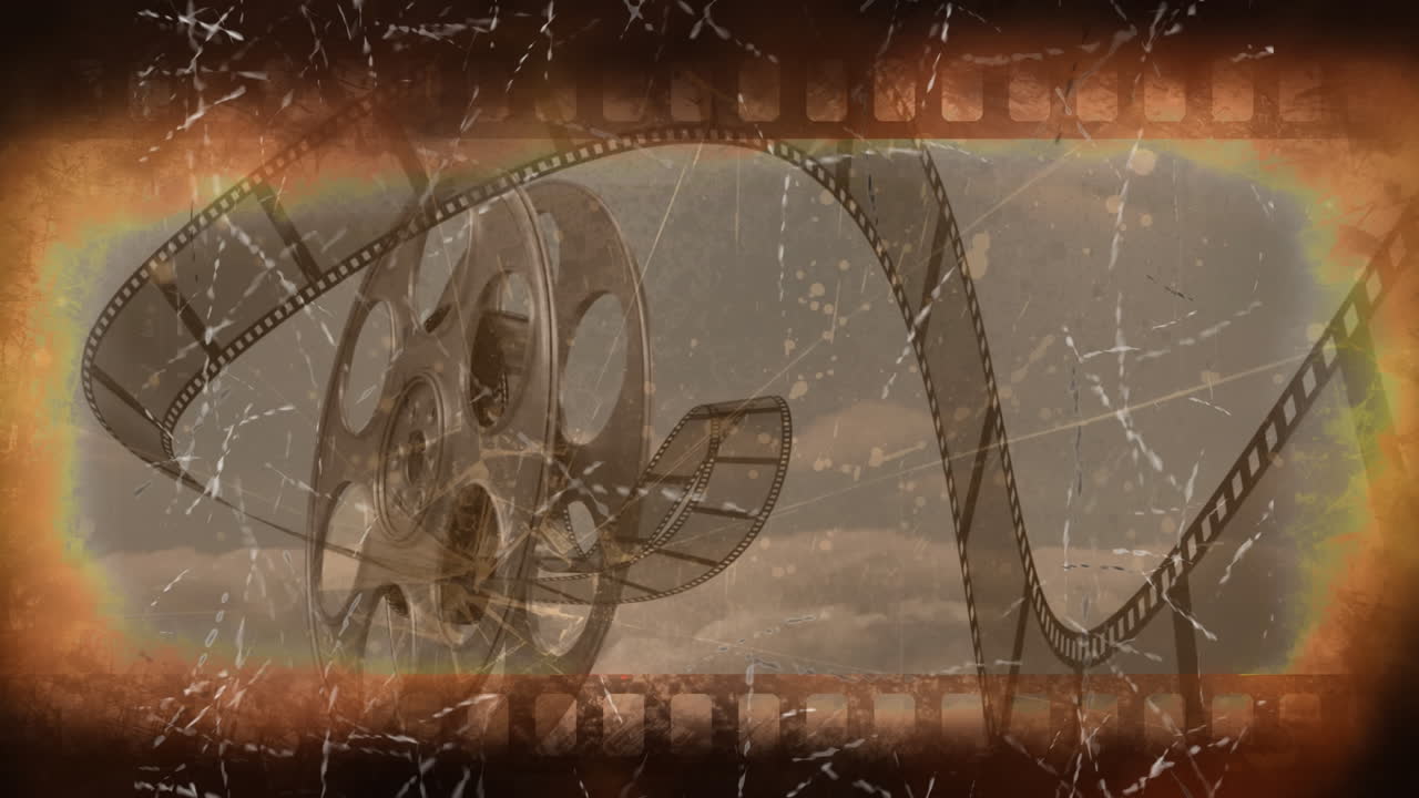 старая кинокассета видео