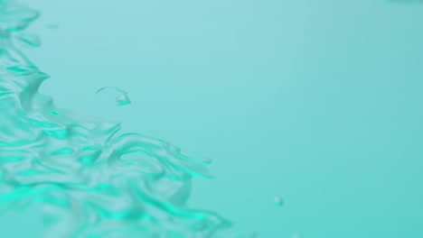 líquido abstracto con reflejos animados. fondo de movimiento de onda y ondulación.