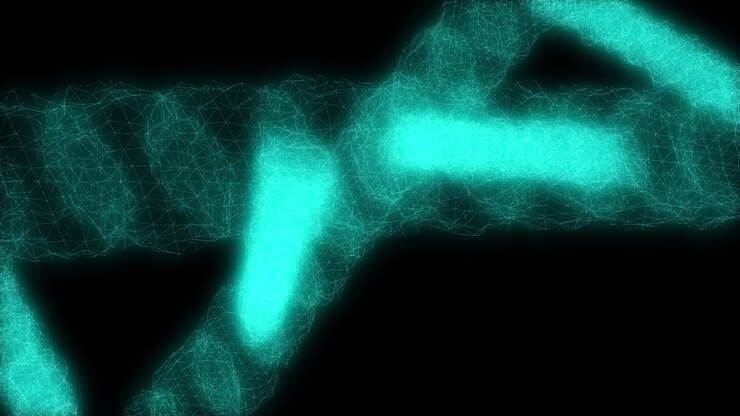 Abstract Rete digitale