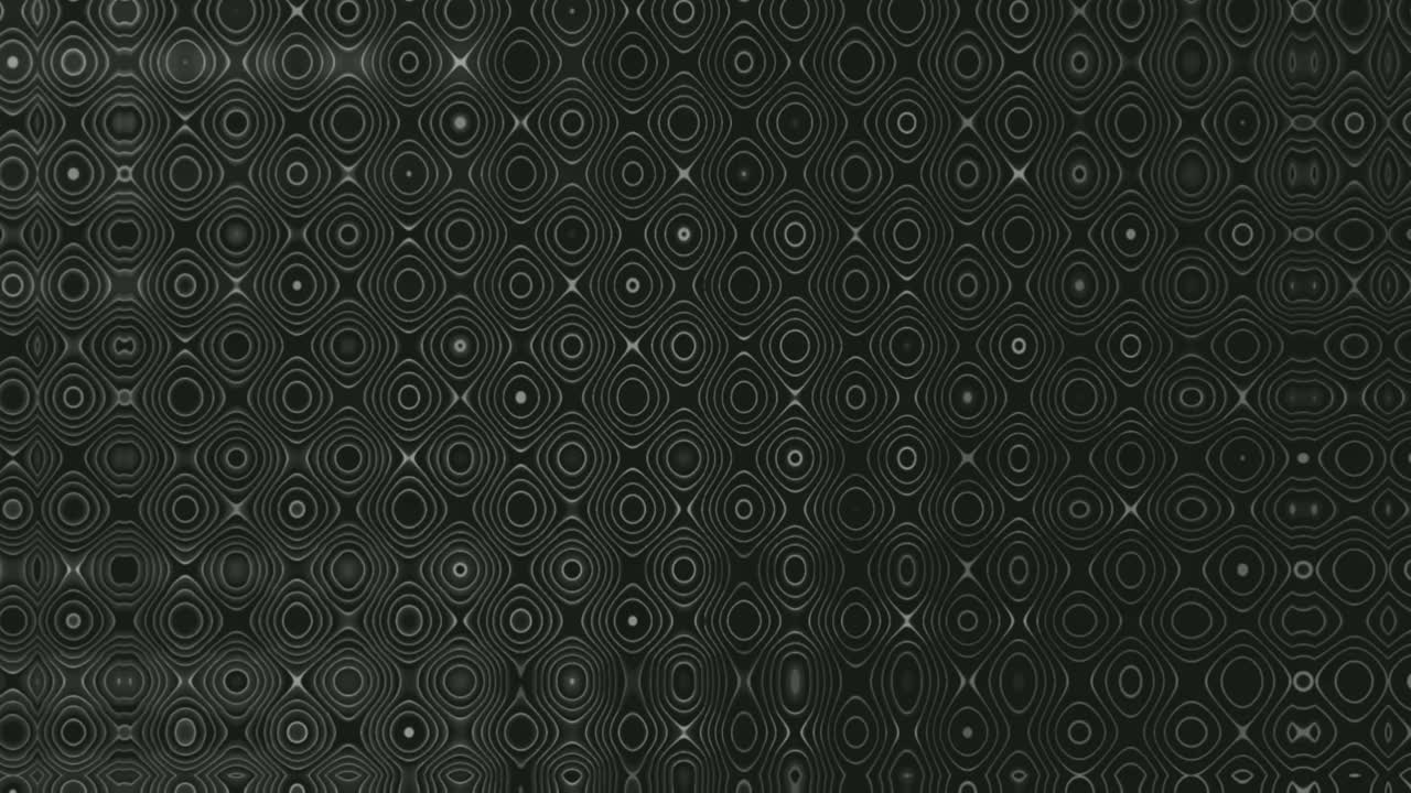 Spotty bubble eruption vanish animation motion graphic