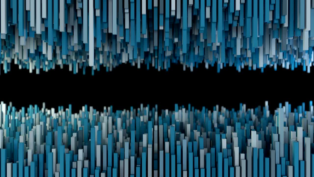 el concepto abstracto de computación en la nube de 4k.