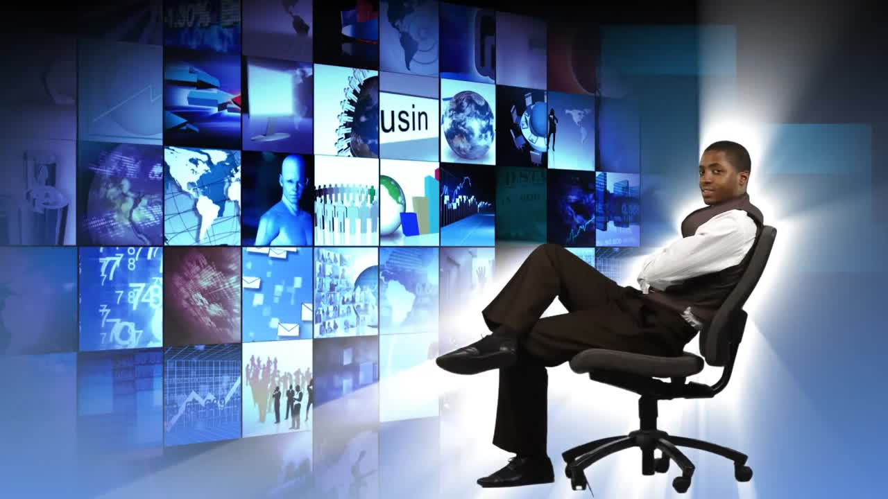 경제적 개념을 제시하는 화면의 애니메이션