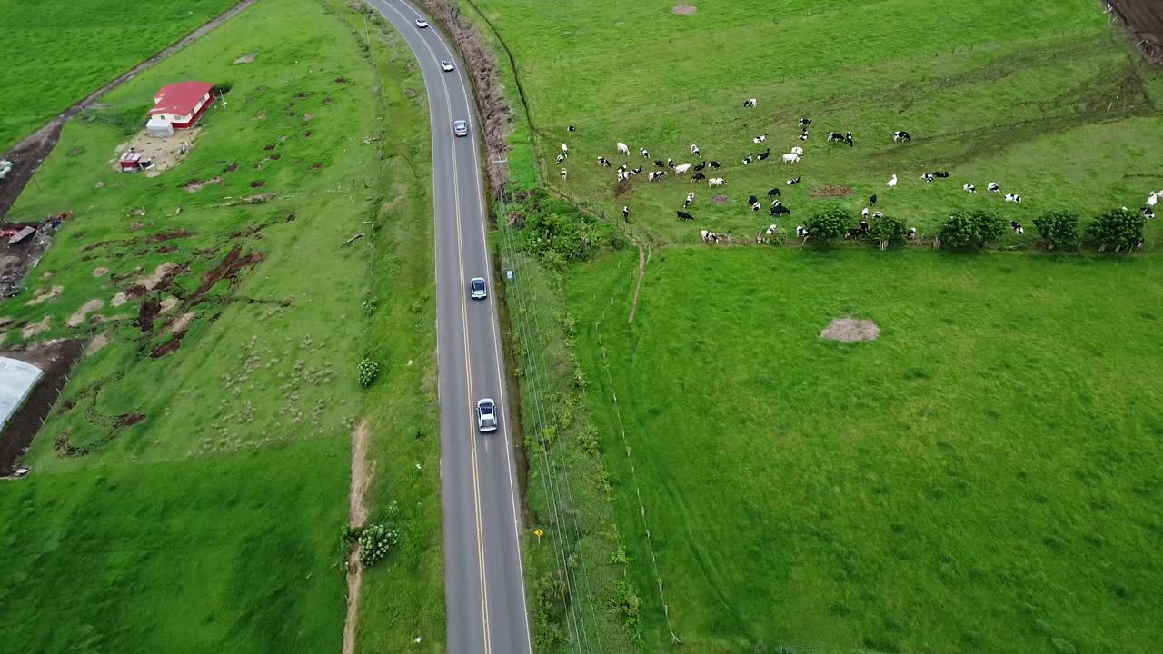 코스타리카의 산에서 전기 자동차, 전기 차량