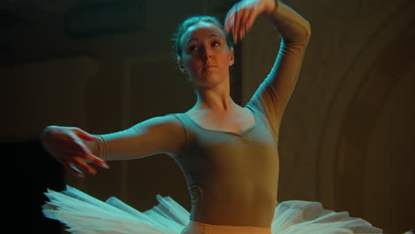 ballet dancer in action