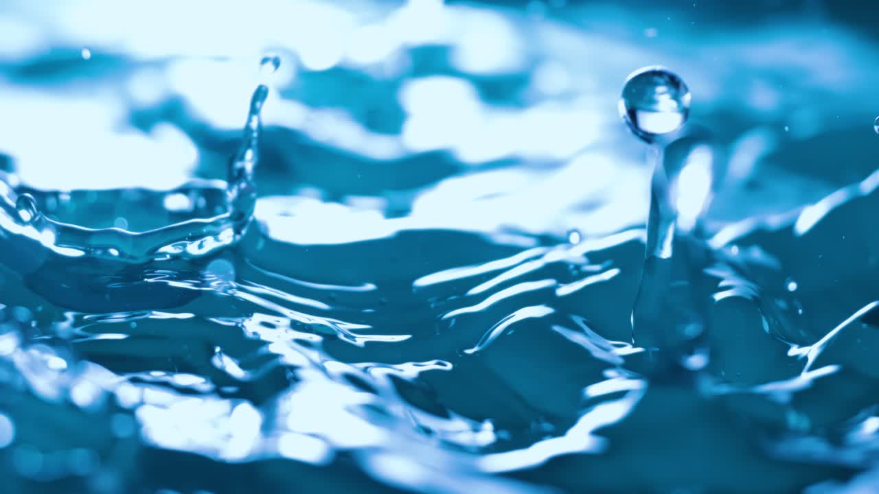 물 스플래시 클로즈업