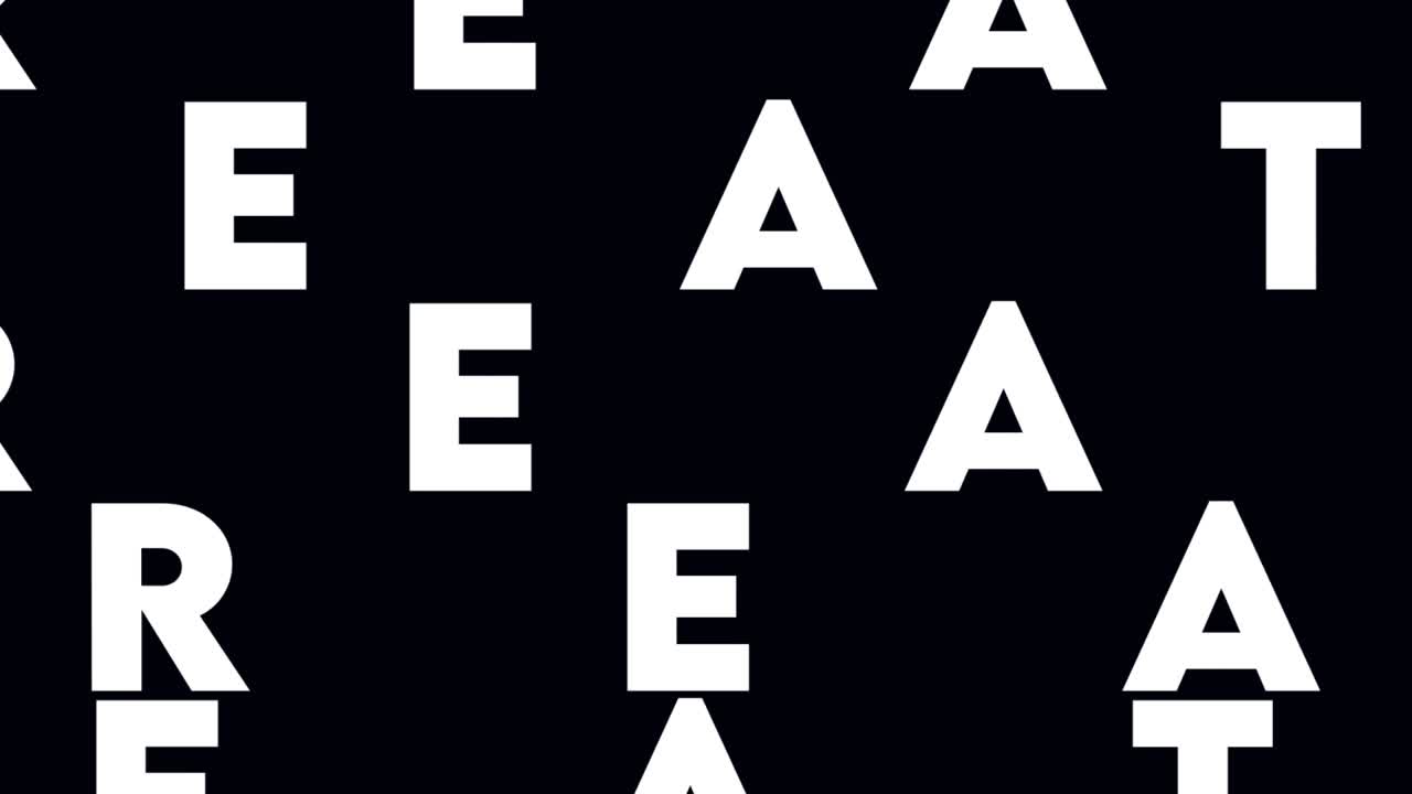 Geometric and Text-Based Visuals