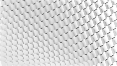 blanco de la vuelta del cubo de transformación a la derecha