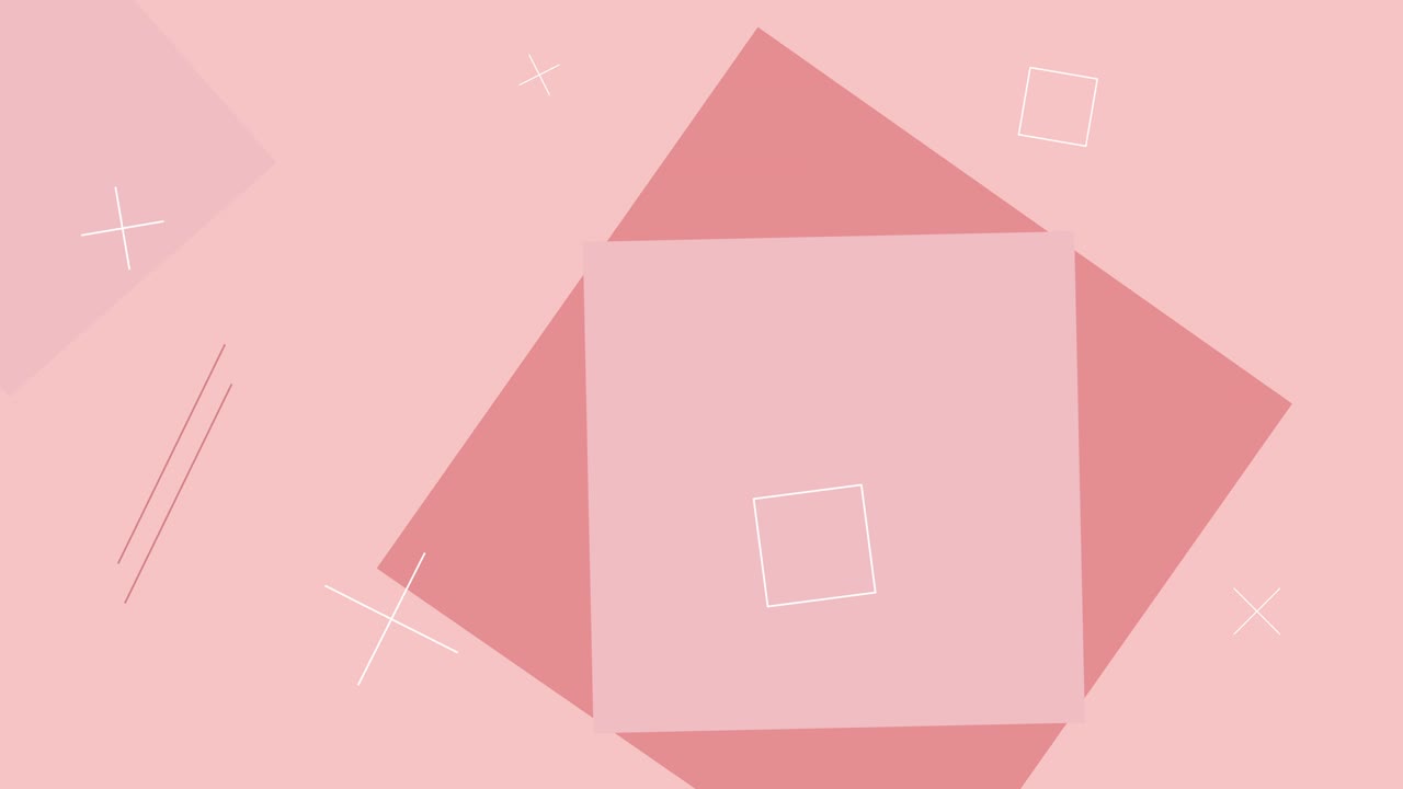 멘피스 추상 비즈니스 기하학적 점과 애니메이션 선