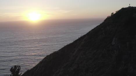 Kalifornische-Küste-Sonnenuntergang-Big-Sur