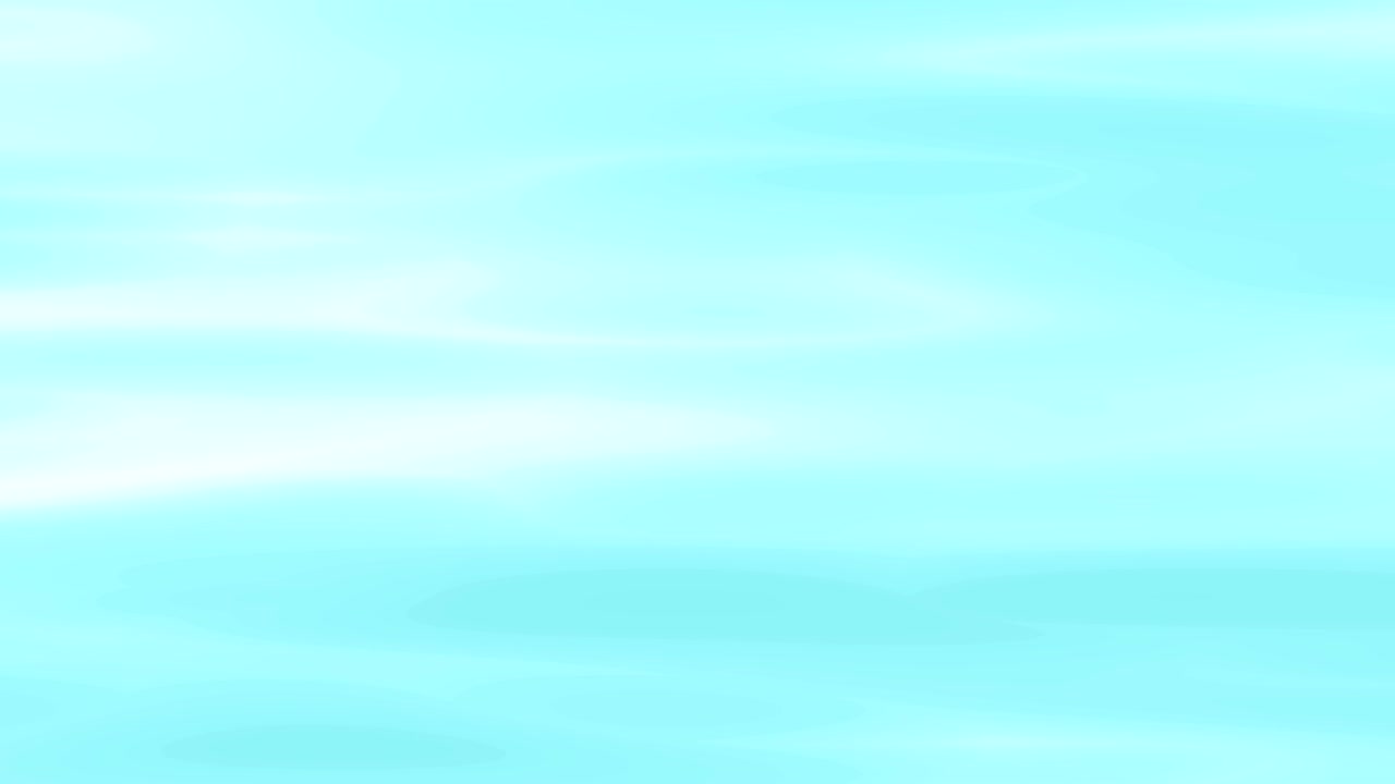 Light blue moving waves