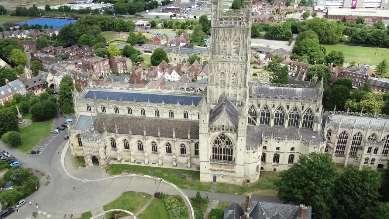 Aerial View of Gloucester Cathedral