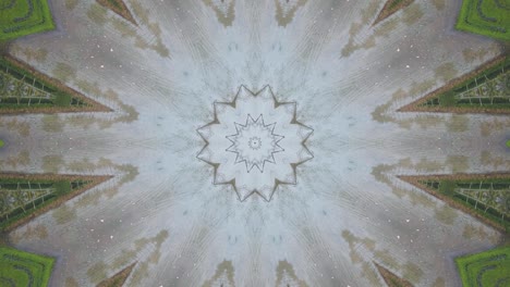 ilusión de patrón caleidoscópico
