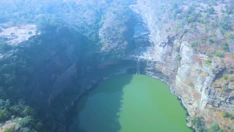 rajdari and devdari waterfalls are found in the chandraprabha wildlife sanctuary