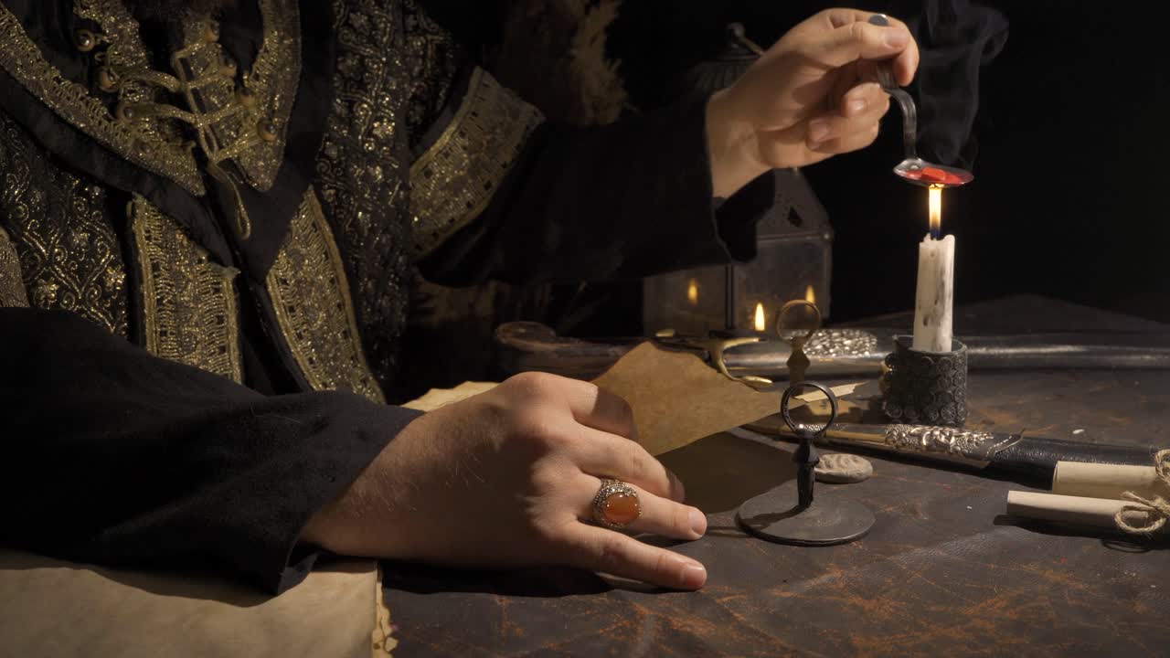 봉인 용해. 봉인 문서