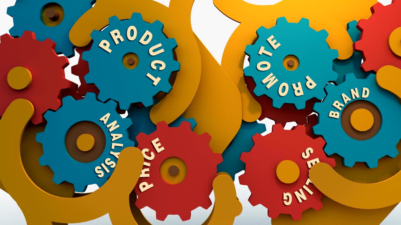 컬러  3d 애니메이션 - 시엄리스 루프