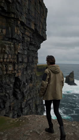 exploring the majestic cliffs of moher, ireland