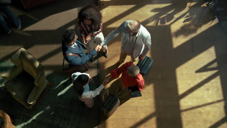 business meeting and teamwork