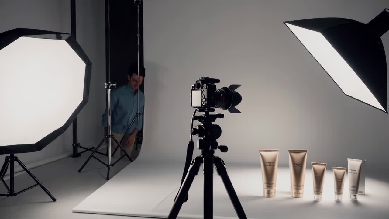 Studio Product Photography of Skincare Products