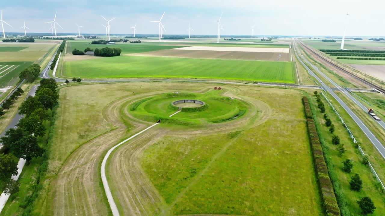 Fast Retreat Backwards from Land Art, Observatorium Robert Morris, Public Landscaping Architect