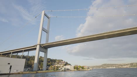 fatih sultan mehmet bridge in istanbul