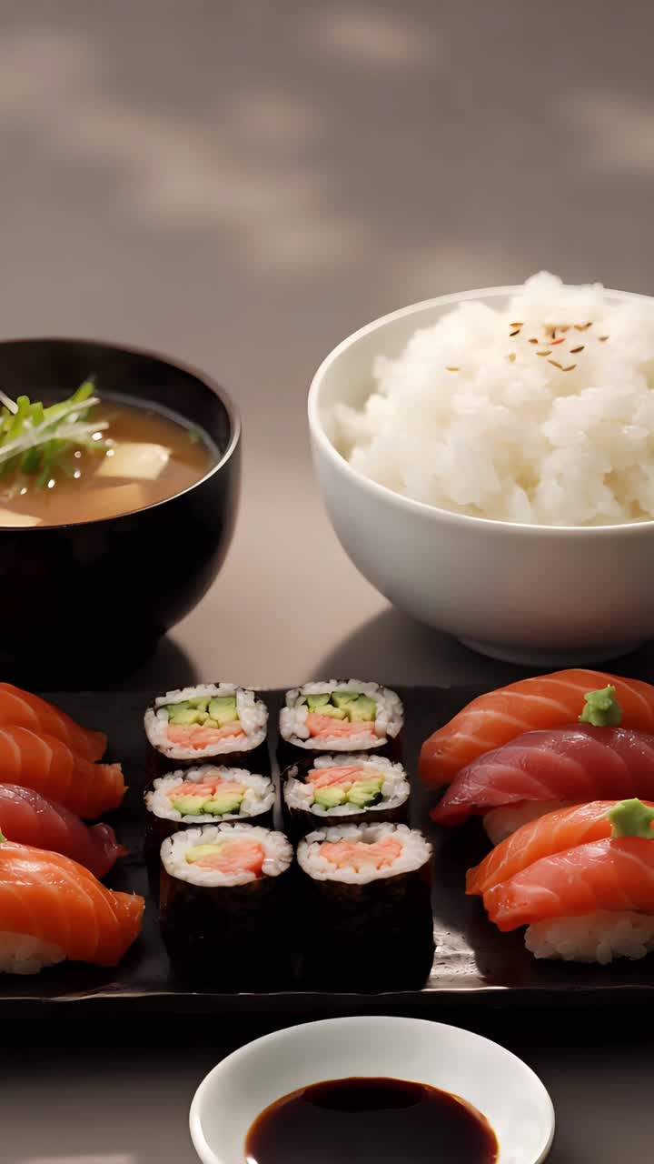 Comida Japonesa 4K