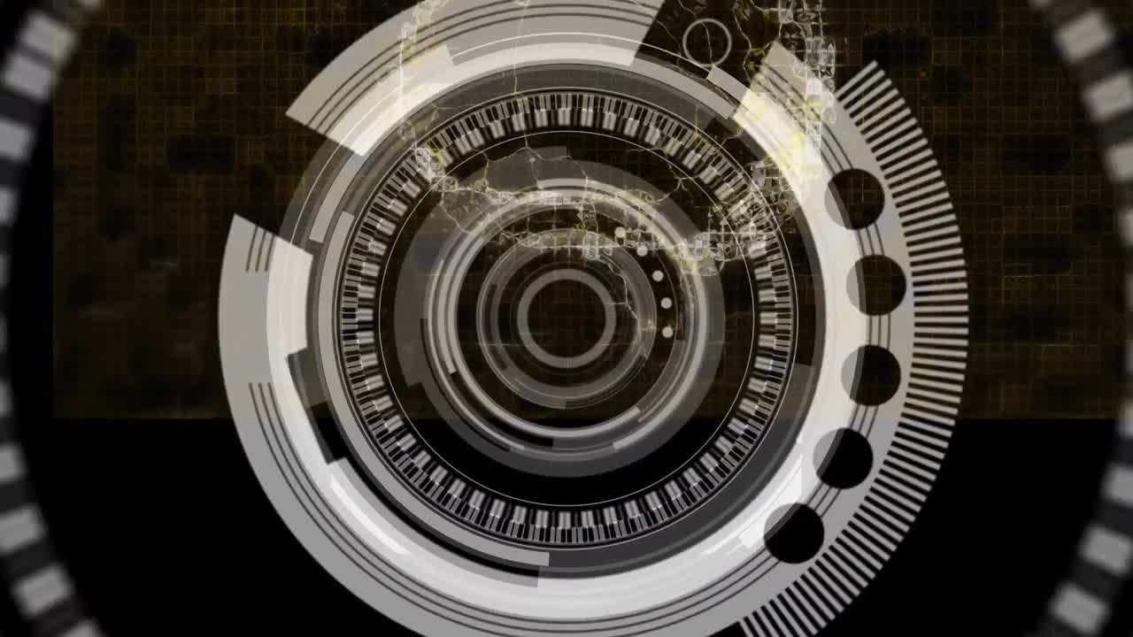 뇌 오버 스 스캐닝의 애니메이션