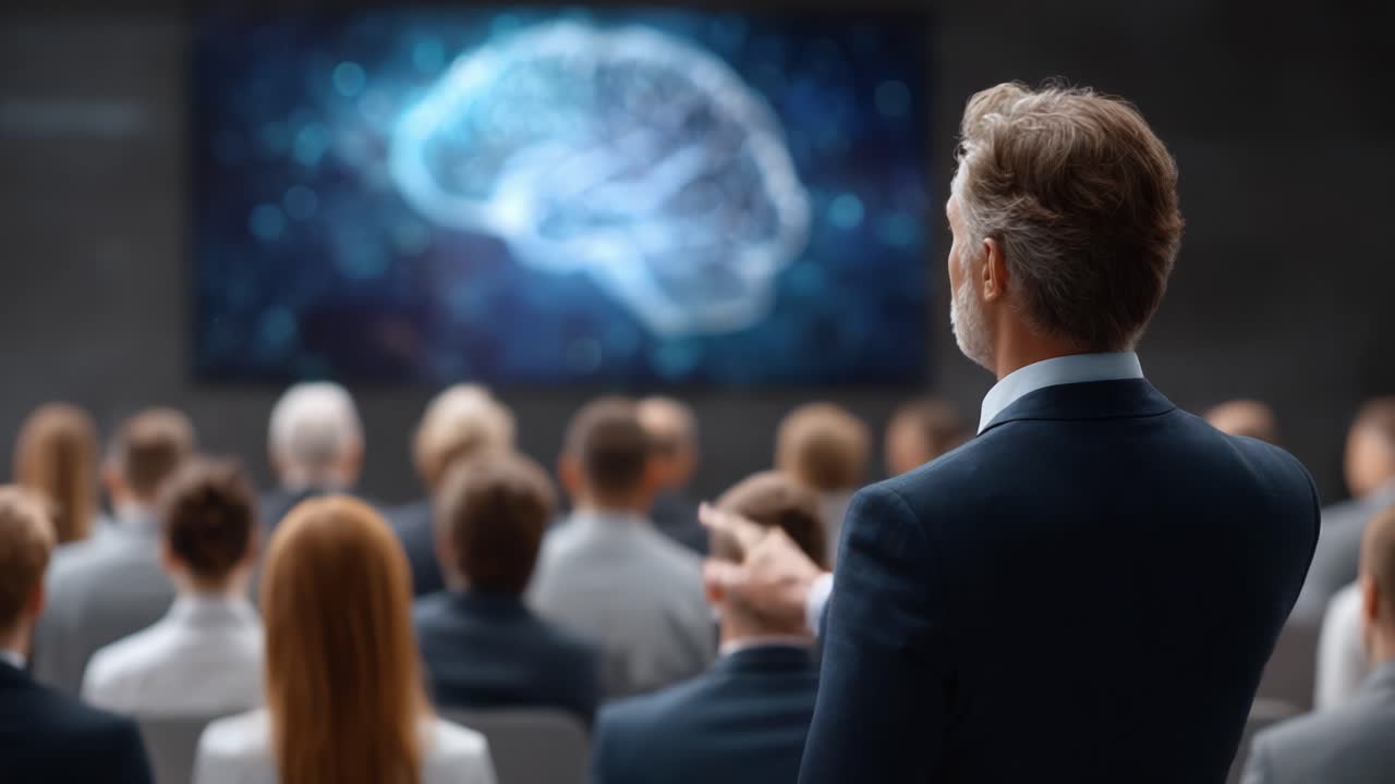 Engaging Audience with Insights on Neural Networks: A Captivating Presentation Highlighting the Brain's Complexities and Innovations in Artificial Intelligence