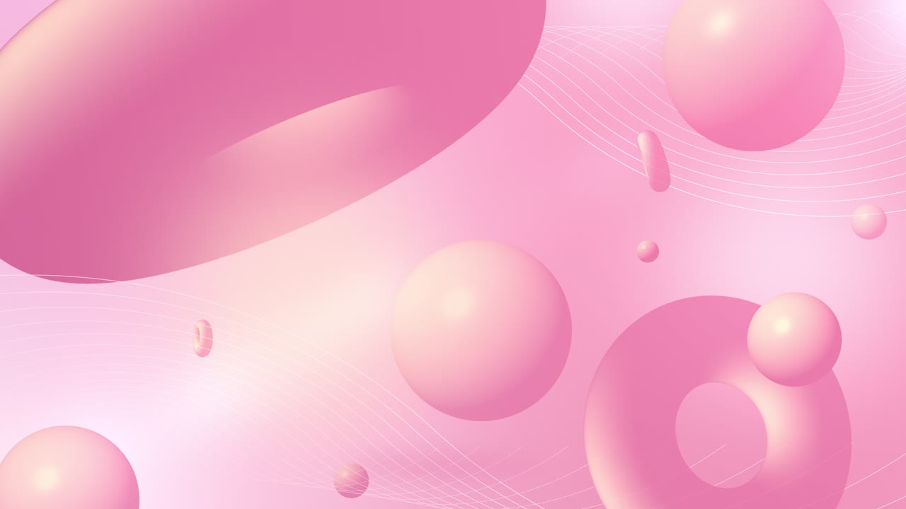 Donut Abstract Gradient Backgrounds. Loop.