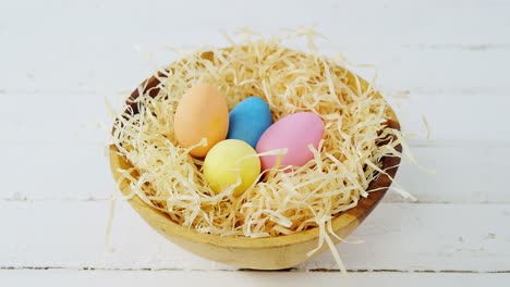 Painted-Easter-eggs-in-the-nest