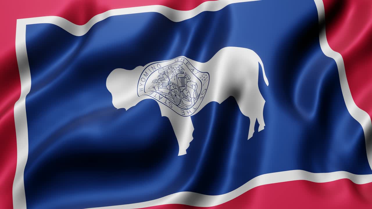 미국 와이오밍 주 발을 흔들고 있다.