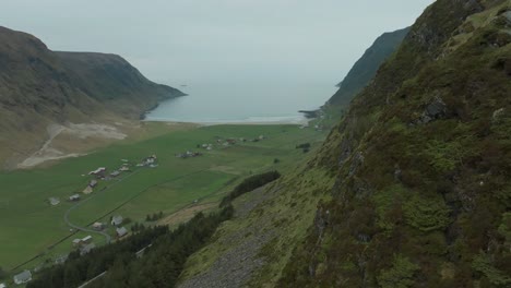 overview of hoddevik in norway