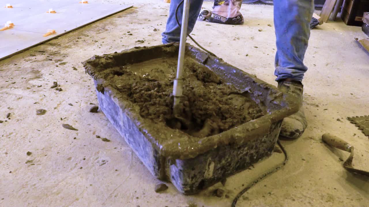 máquina mezcladora de cemento cola manual-1