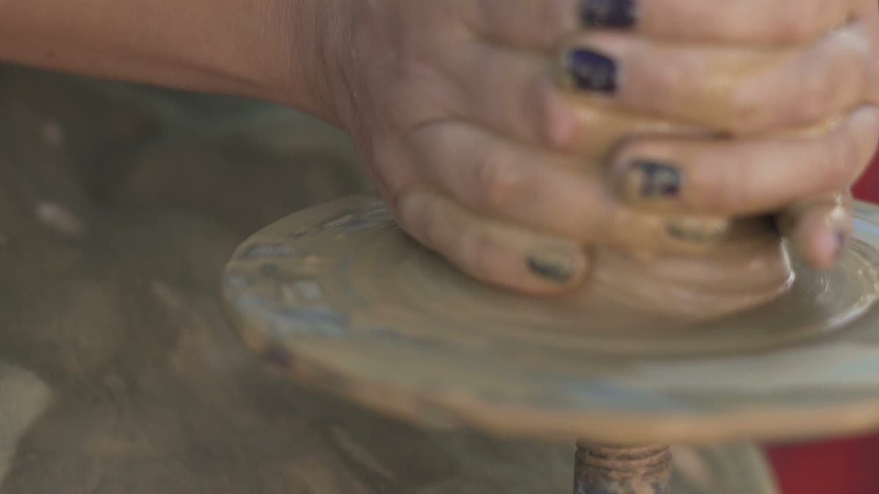 Primo piano di ceramiche di Troyan