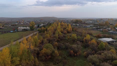 Pueblo-De-Otoño-4k