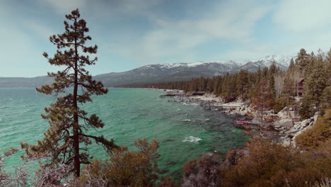 lake tahoe lakeside scenery