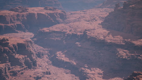 aerial panoramic view of grand canyon