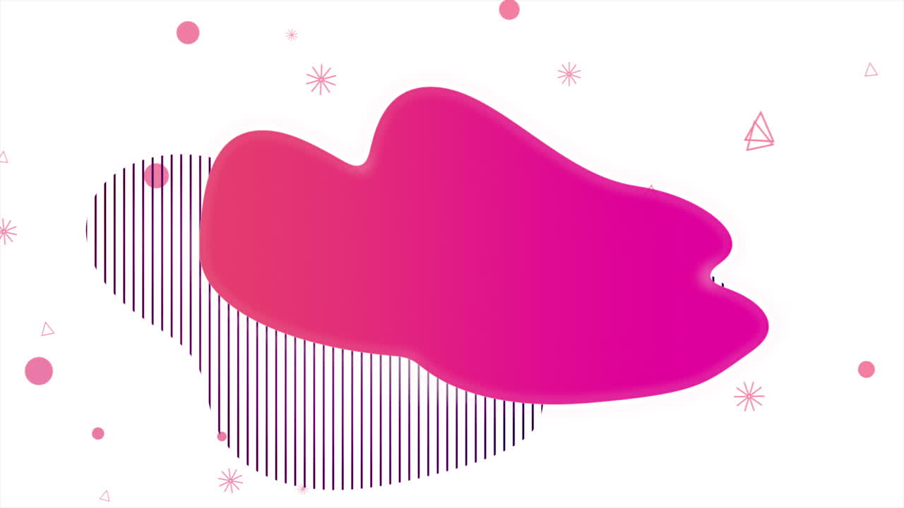 Motion geometric small shapes and liquid