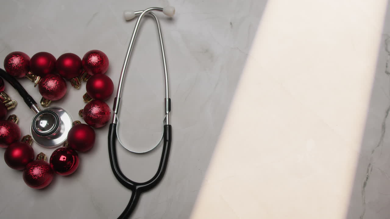 Cardiologist Doctor Wishes a Merry Christmas with a Small Gift