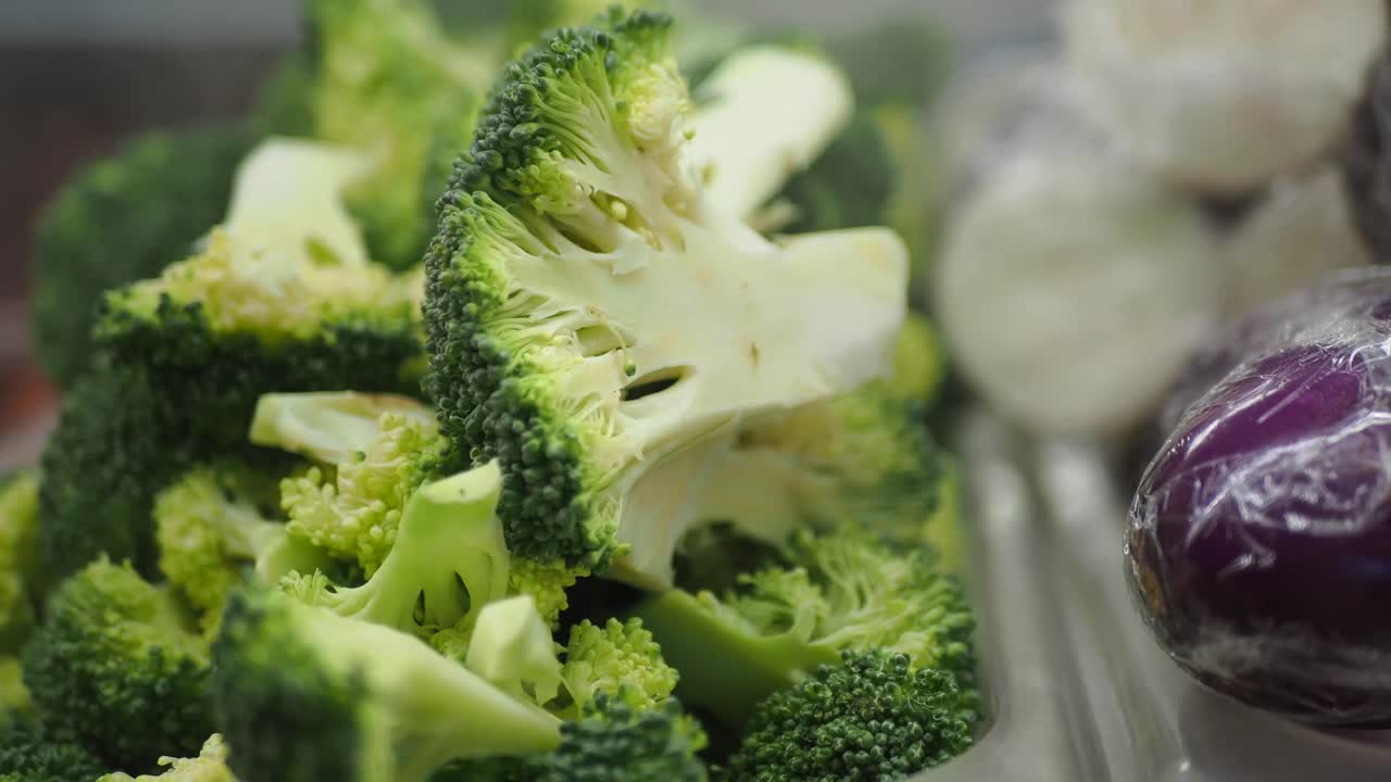 Close-up of fresh broccoli