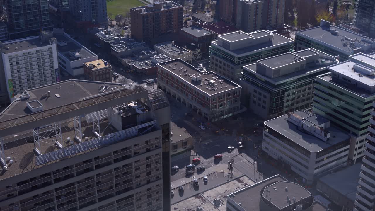 캘거리 스트리트 다운타운 교통 건물