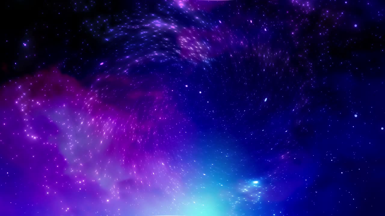 Abstract Glowing Light Background Loop