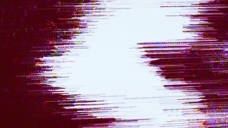 glitch analógico textura abstracta patrón de ruido en bucle. animación