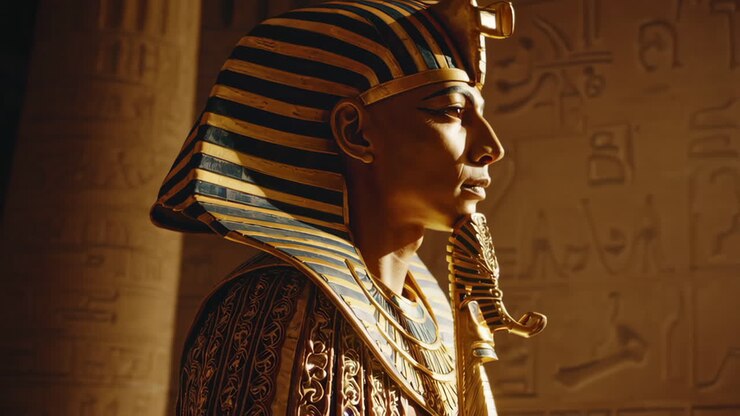 De oude Egyptische farao