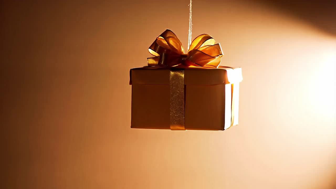 Caja de regalo de oro