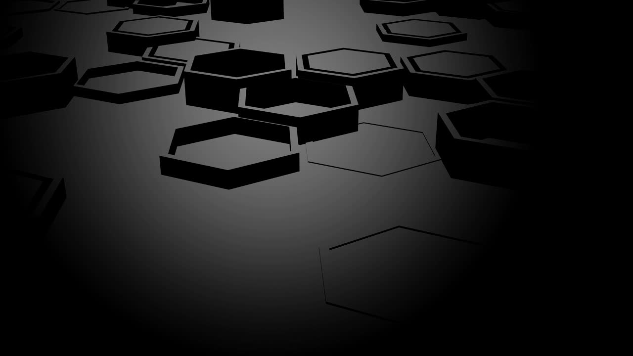 el fondo de los hexágonos