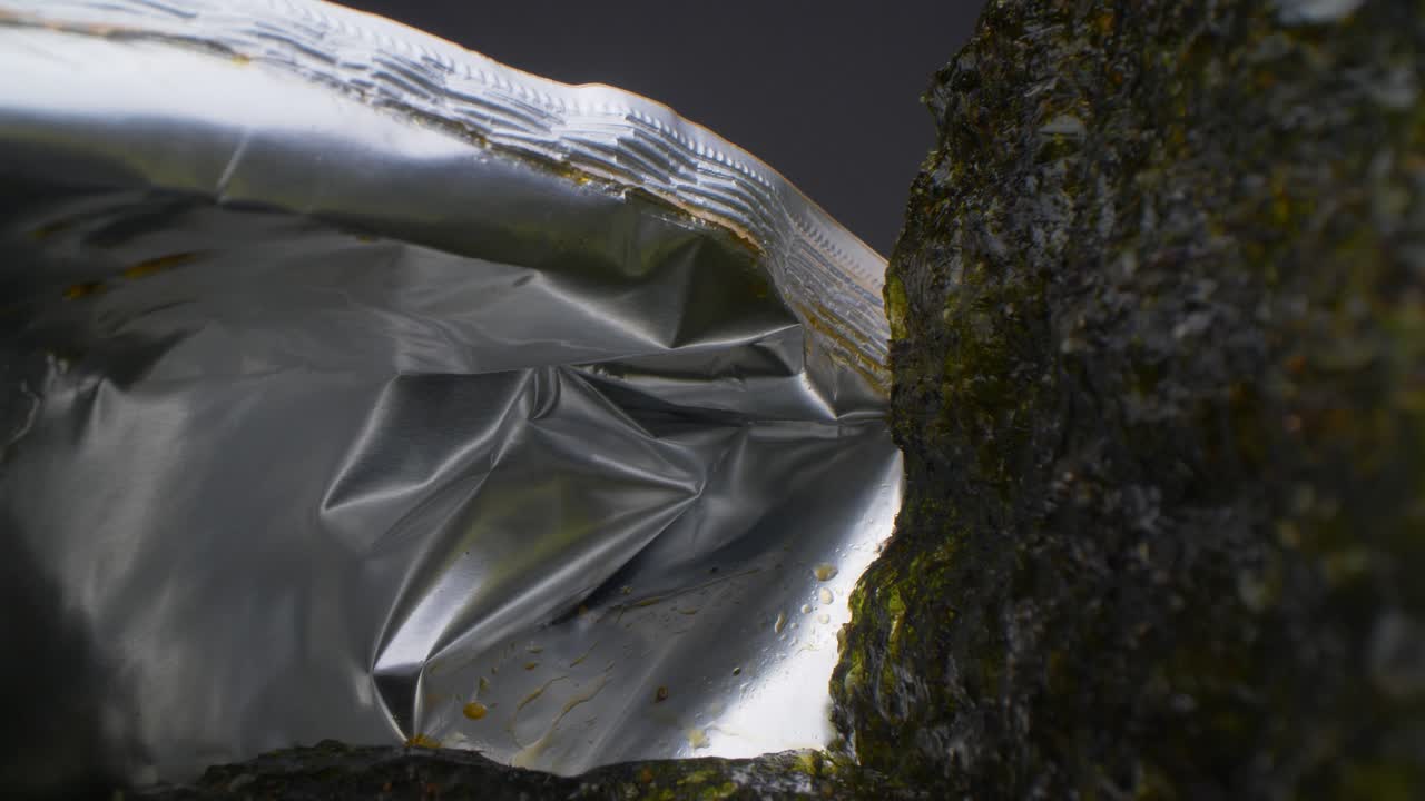 해초의 매크로 샷