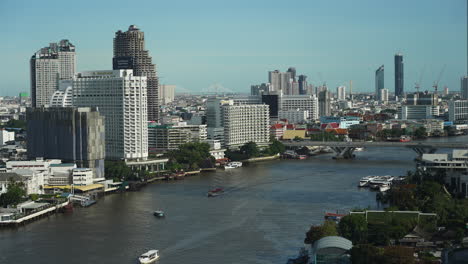 lapso de tiempo de bangkok tailandia